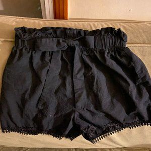 Cinched Waist Shorts